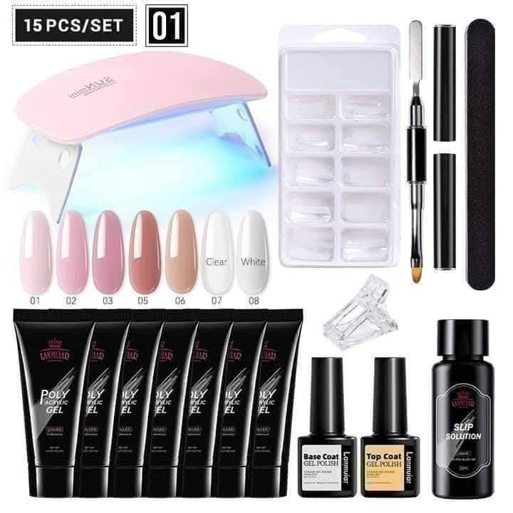 Polygel Nail Extensions