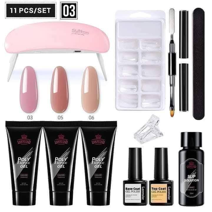 Polygel Nail Extensions